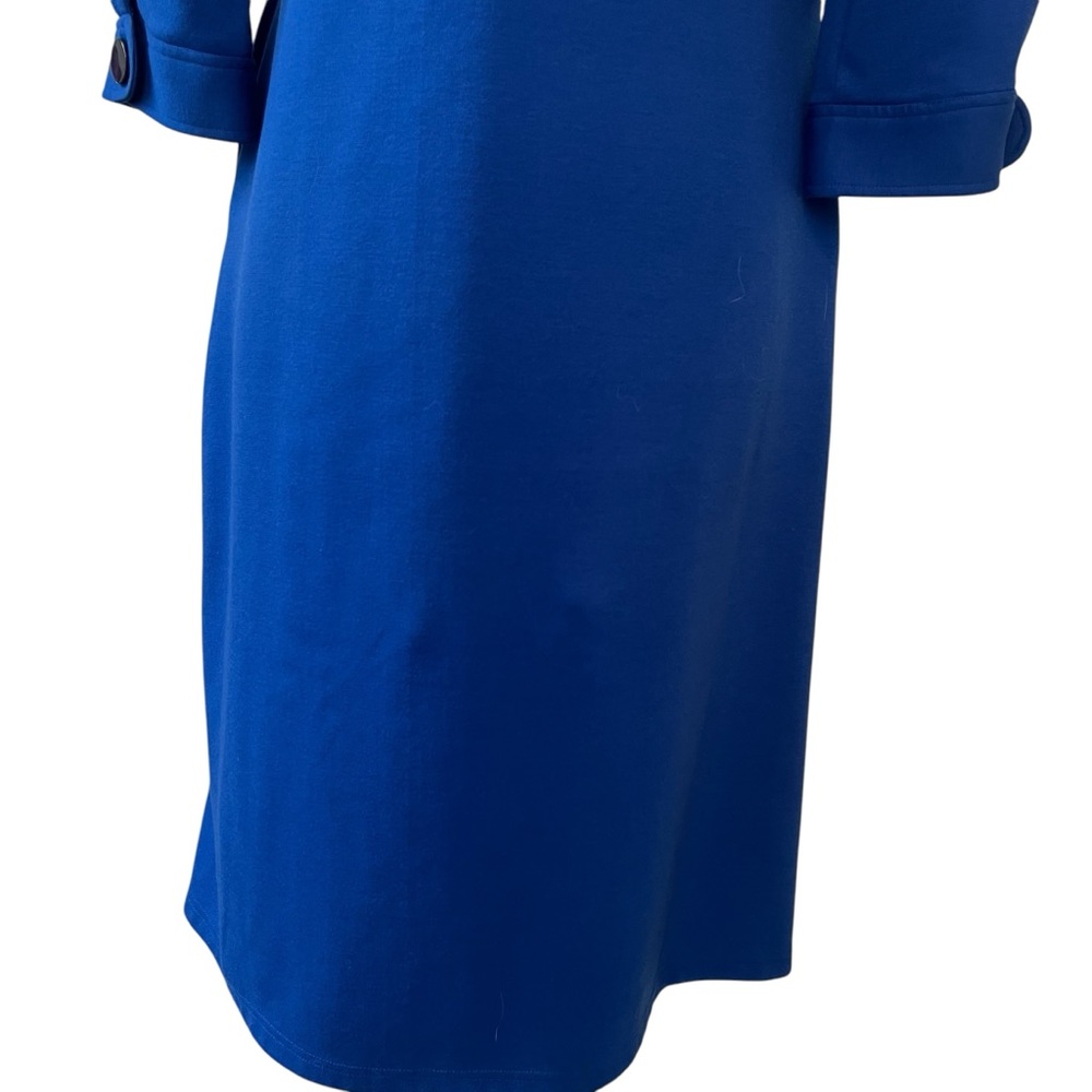Draper’s & Damon’s lounger house dress blue with pockets size 8 medium - Picture 7 of 10